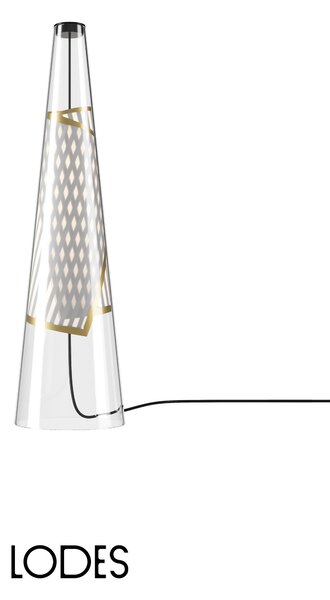 Lodes Stolní LED lampa Cono di Luce 7,5W, v. 50,2 cm, CRI90 Barva: Červená
