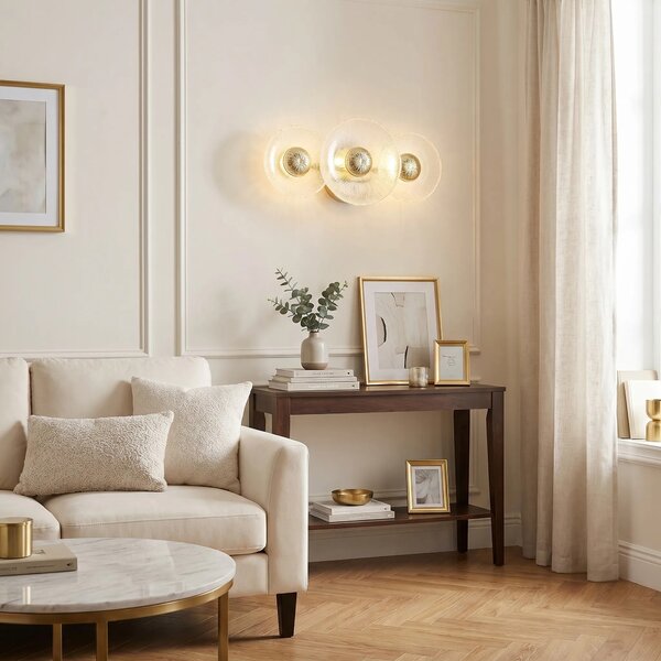 Toolight Nástěnné LED osvětlení SWE072-W zlaté