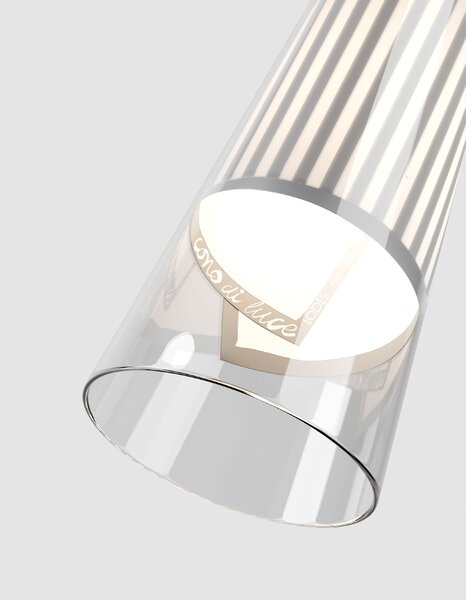 Lodes Stolní LED lampa Cono di Luce 7,5W, v. 50,2 cm, CRI90 Barva: Červená