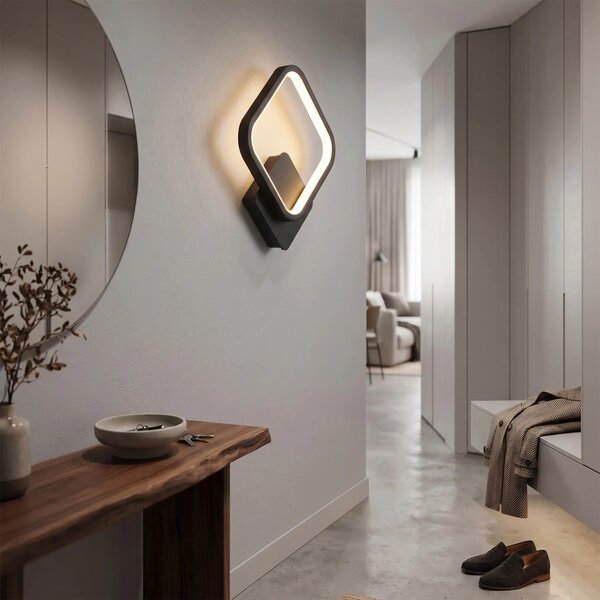 Toolight Nástěnné LED osvětlení LHJ122-W černé