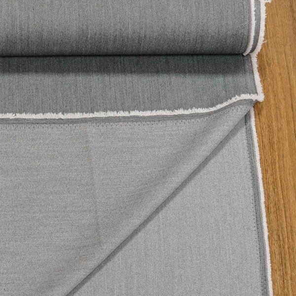 Šatovka směsová / oblekovka 5879/03, šedá žíhaná, š.150cm (látka v metráži)