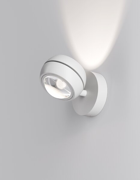 Lodes Nástěnné LED svítidlo NAUTILUS MINI, 12W, ø 8,5 cm, CRI90 Barva: Černá, Teplota světla: 2700K - teplá bílá