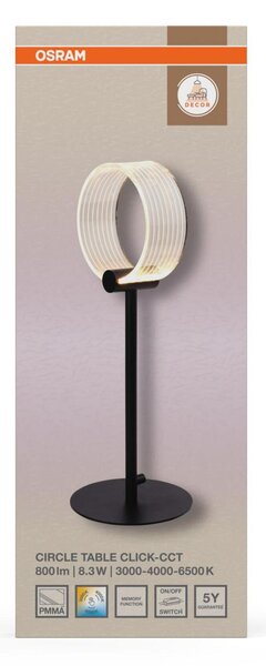 LEDVANCE stolní LED svítidlo Decor Circle 8,3 W 220-240 V CCT