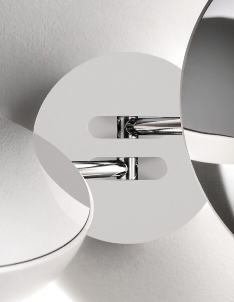 Lodes Nástěnné LED svítidlo NAUTILUS MINI, 12W, ø 8,5 cm, CRI90 Barva: Černá, Teplota světla: 2700K - teplá bílá