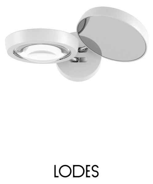 Lodes Nástěnné LED svítidlo NAUTILUS, 2x12W, š. 28,5 cm, CRI90 Barva: Champagne, Teplota světla: 3000K - teplá bílá