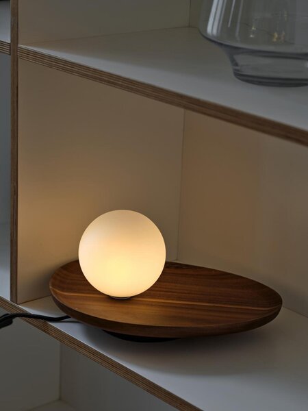 LEDVANCE stolní svítidlo Decor Acacia Nest 1xG9 220-240 V dřevo/sklo