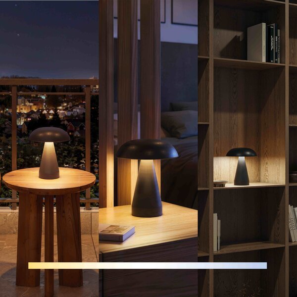 Mycena LED svítidlo DSK215 2W 30-65K USB, černá