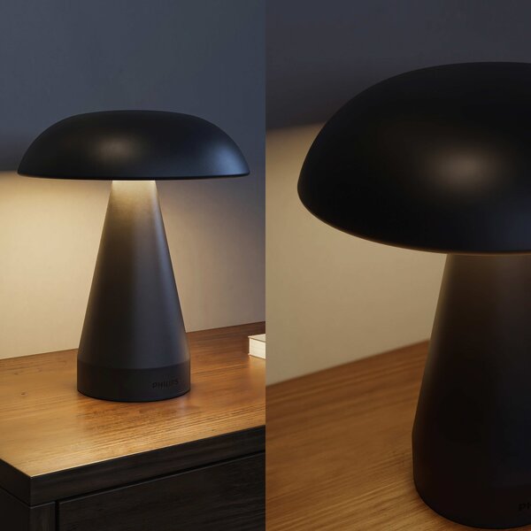 Mycena LED svítidlo DSK215 2W 30-65K USB, černá