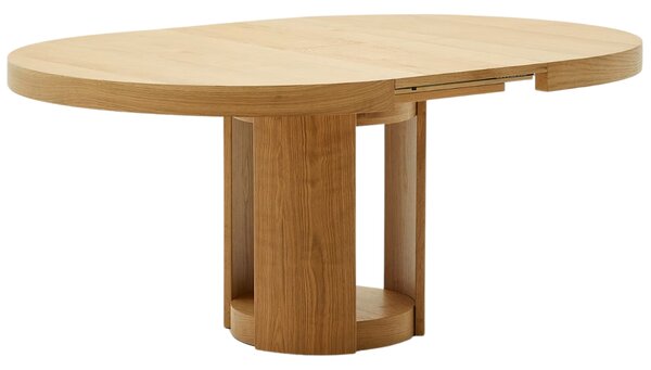 Dubový rozkládací jídelní stůl Kave Home Artis 150/200 x 150 cm