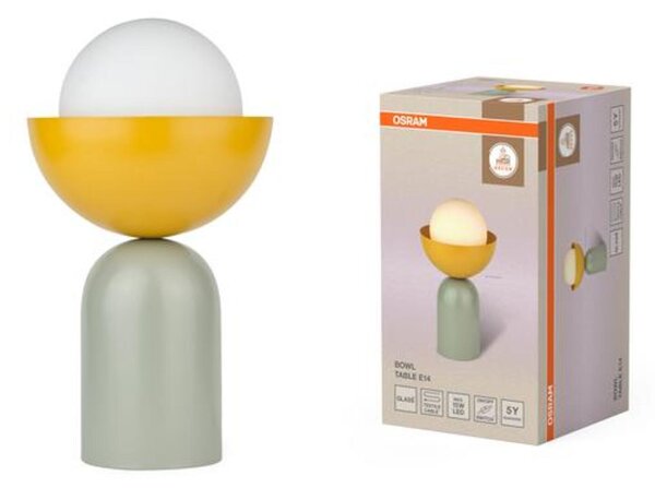 LEDVANCE stolní svítidlo Decor Bowl E14 220-240 V žluté a zelené