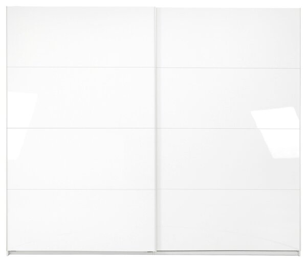 ŠATNÍ SKŘÍŇ S POSUVNÝMI DVEŘM, bílá, 250/210/62 cm MID.YOU - Šatní skříně, Online Only