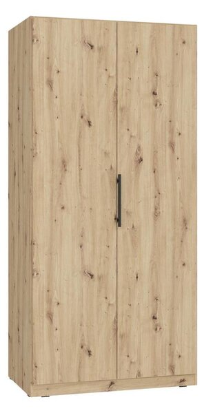 Šatní skříň MARO 100x213x59 cm dub artisan