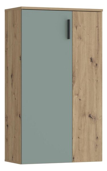 Botník ETON dub artisan/zelená