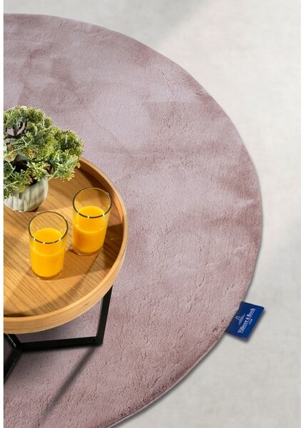 Starorůžový kulatý koberec ø 200 cm Leon – Villeroy&Boch