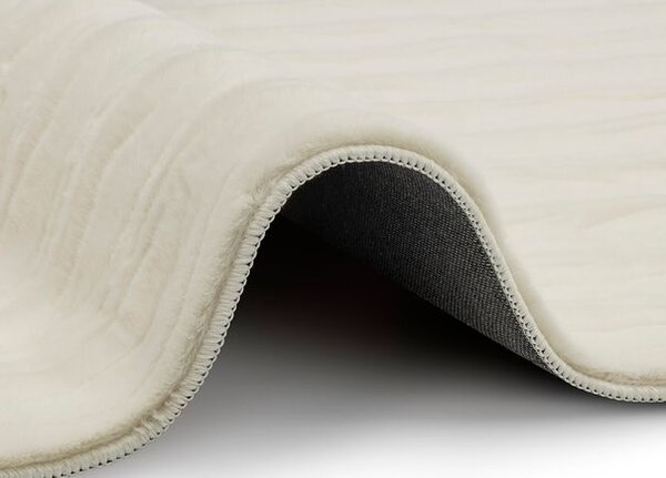 Breno Kusový koberec RABBIT WAVES ivory – krémově bílá, 80x150 cm