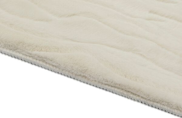 Breno Kusový koberec RABBIT WAVES ivory – krémově bílá, 80x150 cm