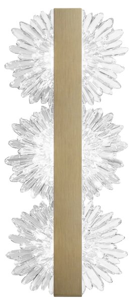 Toolight Nástěnné LED osvětlení G149-3W zlaté kartáčované