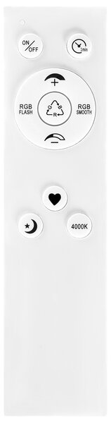 LED stropní světlo RIVANA Bílá
