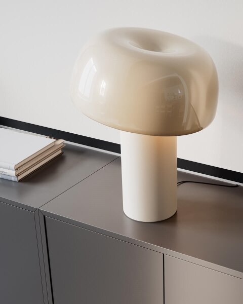 ByRydens 4024530-5504 - Stolní lampa LEAN ON ME 1xE27/8W/230V krémová