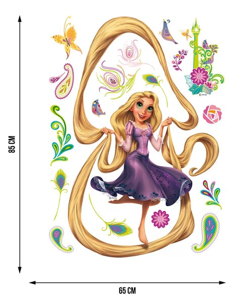 Dětská samolepka na zeď Disney Locika | 65 x 85 cm | DDK863