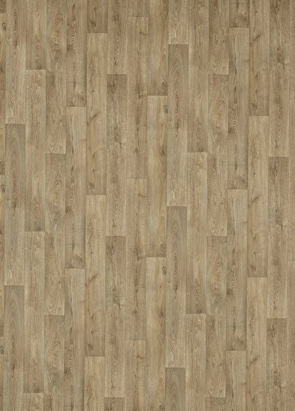 Breno PVC LINETEX Tavel 530 – tmavé dřevo, šíře 300 cm