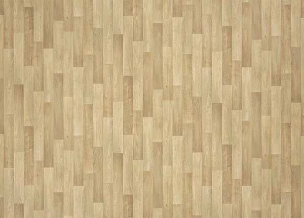 Breno PVC LINETEX Camargue 537 – světlé dřevo, šíře 200 cm