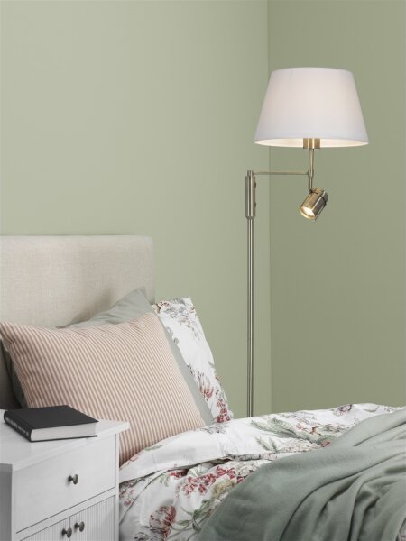 Cottex A2552A - Stojací lampa LIBRA 1xE27/60W/230V + GU10/40W