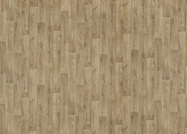 Breno PVC LINETEX Tavel 530 – tmavé dřevo, šíře 300 cm