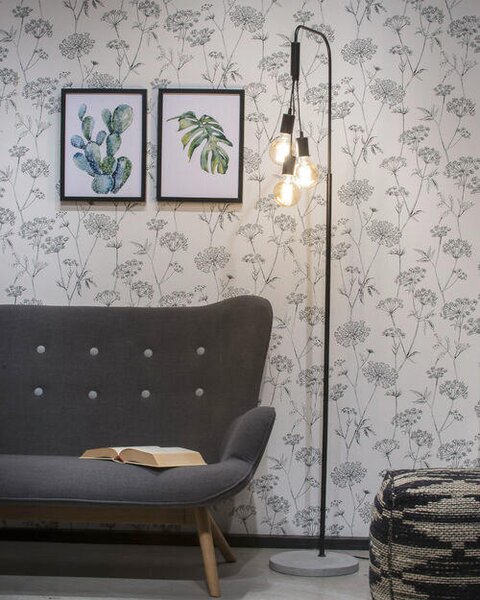 STOJACÍ LAMPA, 48/190/32 cm It's about Romi - Online Only svítidla, Online Only
