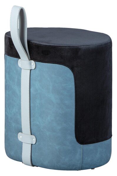 TABURET, plast, textil, kompozitní dřevo, 38/43/32,5 cm MID.YOU - Online Only lavice, Online Only