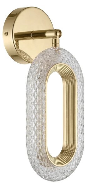 Toolight Nástěnné LED osvětlení G171-W zlaté