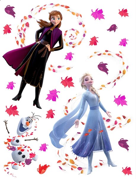 Dětská samolepka na zeď Disney Frozen – Vítr | 65 x 85 cm | DDK2317