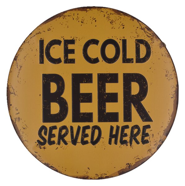Cedule značka Ice Cold Beer Served Here