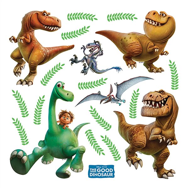 Dětská samolepka na zeď Hodný Dinosaurus, Disney | 30 x 30 cm | DDKS 1094