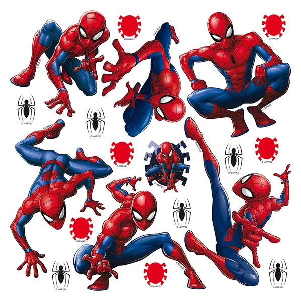 Dětská samolepka na zeď Marvel Spider-Man, Disney | 30 x 30 cm | DDKS 1090