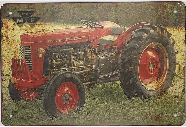 Ceduľa Traktor 30cm x 20cm Plechová tabuľa