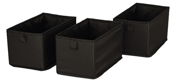 W5 Sada úložných boxů (sada boxů, 3dílná – černá) (100395690002)