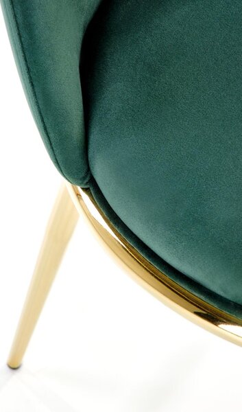 Židle K460 tmavě zelená (49 x 84) cm