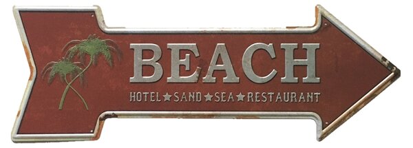 Cedule značka Beach