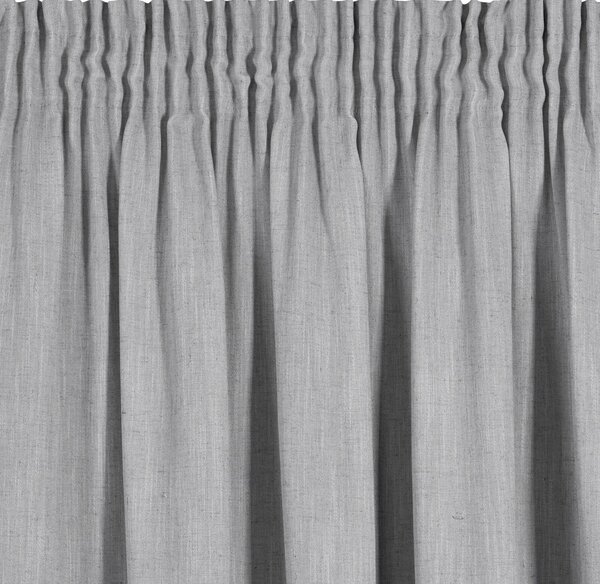 ZÁVĚS NA PÁSCE JUDYTA 140X300 CM STŘÍBRNÁ