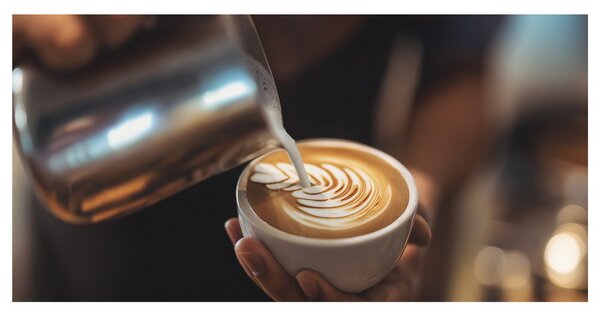 Obraz mistrovství v latte art