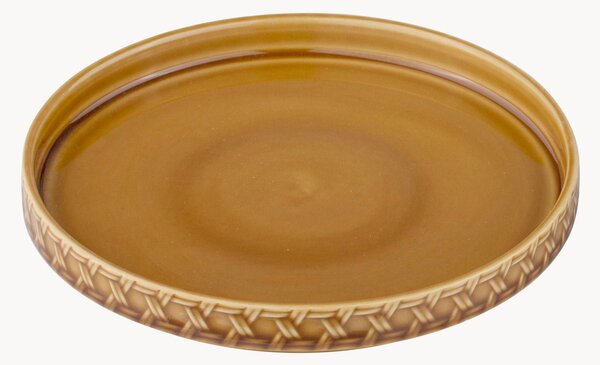 Sada snídaňových talířů z porcelánu Heath, 4 díly