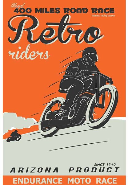 Cedule Retro Riders Arizona