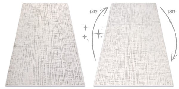 Koberec AURA J2557A krémový / světle šedý