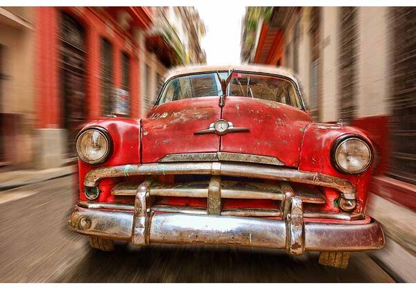 Cedule Cuba Retro Car