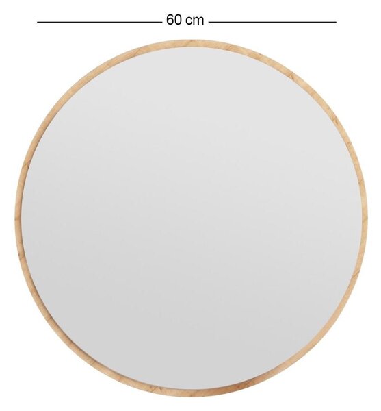 Zrcadlo Bodevi (natural). Akce -23%