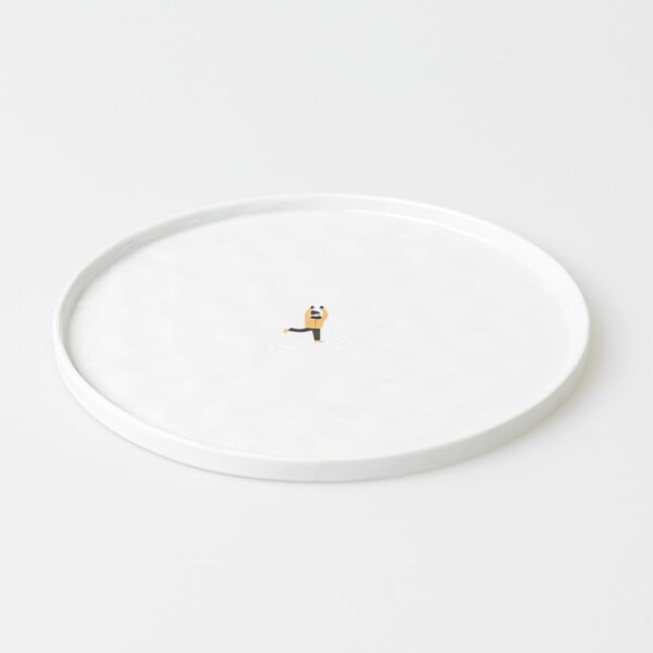 Porcelánový talíř Ice Skating 22 cm
