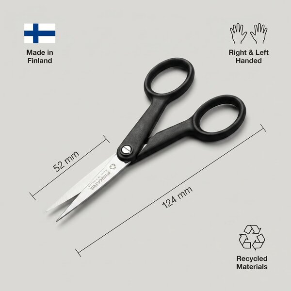 Fiskars Vyšívací nůžky FISKARS 1005153, ostré hroty , délka 13 cm