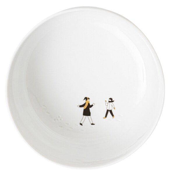 Porcelánová miska Snowball Fight