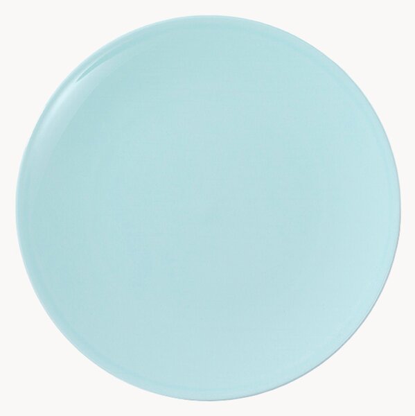 Sada mělkých talířů z kostního porcelánu Pastel, 6 dílů